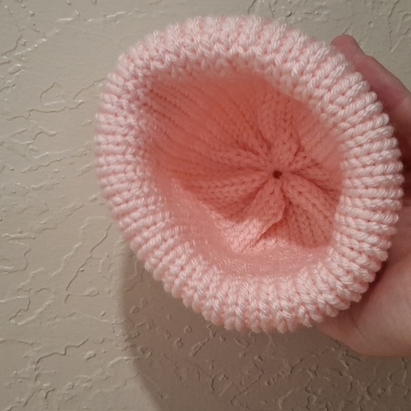 Handmade Knitted Baby Hat - Picture 3 of 4